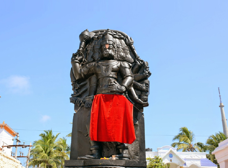 Sakshi Hanuman Temple,rameshwaram places, Hotel Natchathra