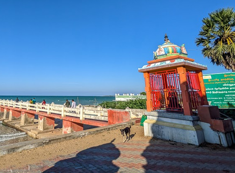 Villundi Theertham,rameshwaram places, Hotel Natchathra